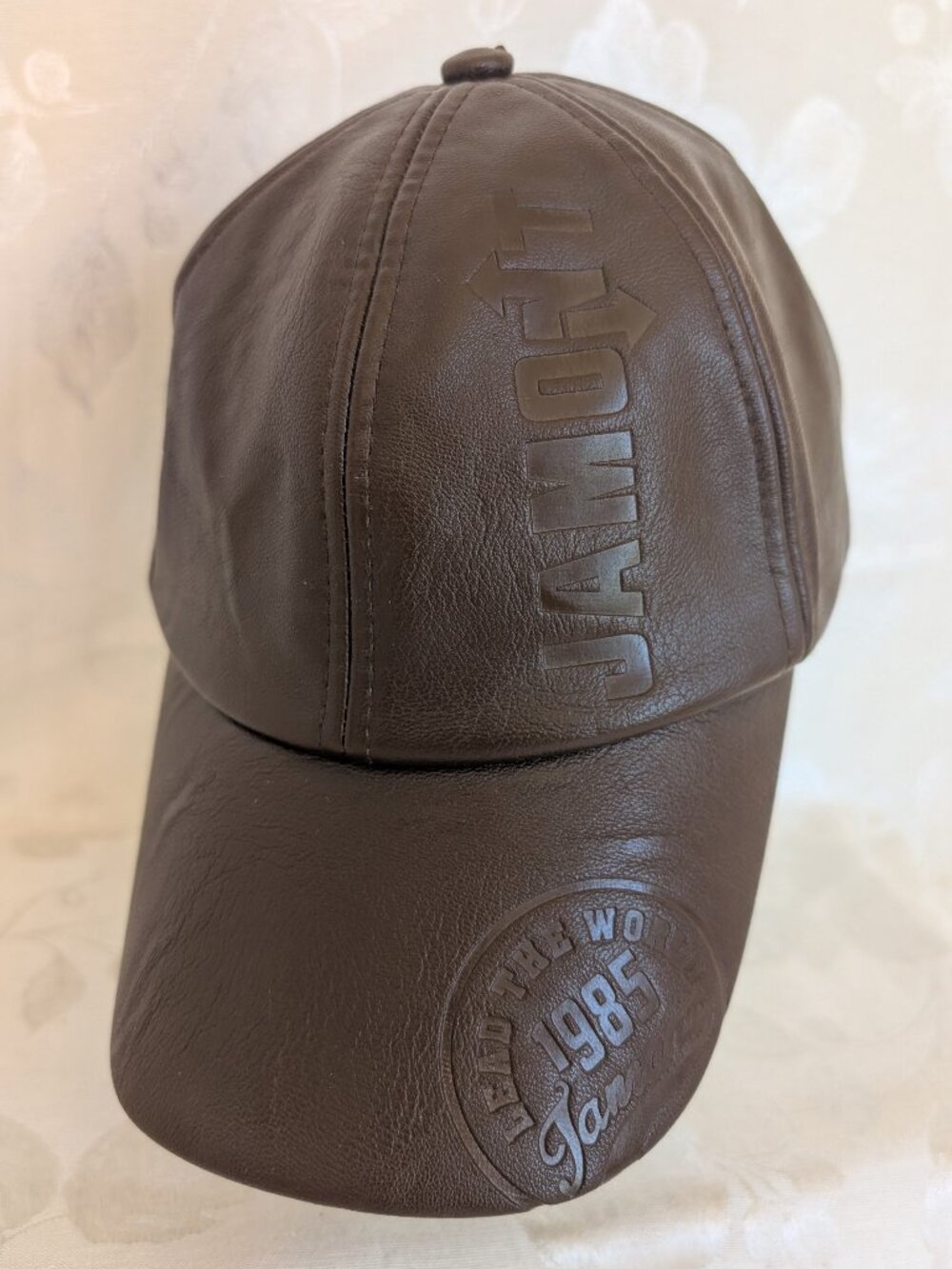 JAMONT Leather-Look Baseball Cap Y2K